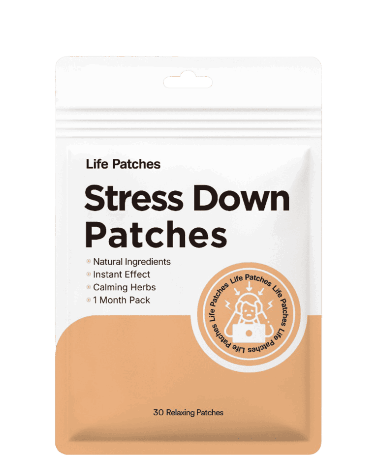 Патчи Life Patches Stress Down от стресса, 30 штук