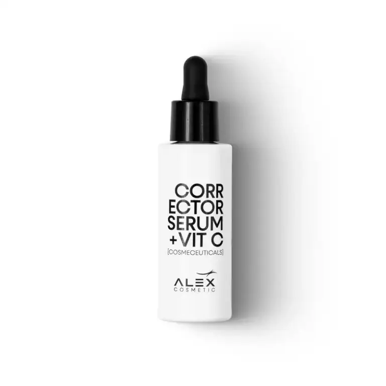 Alex Cosmetic Corrector Serum + Vitamin C Осветляющая сыворотка для лица, 30 мл